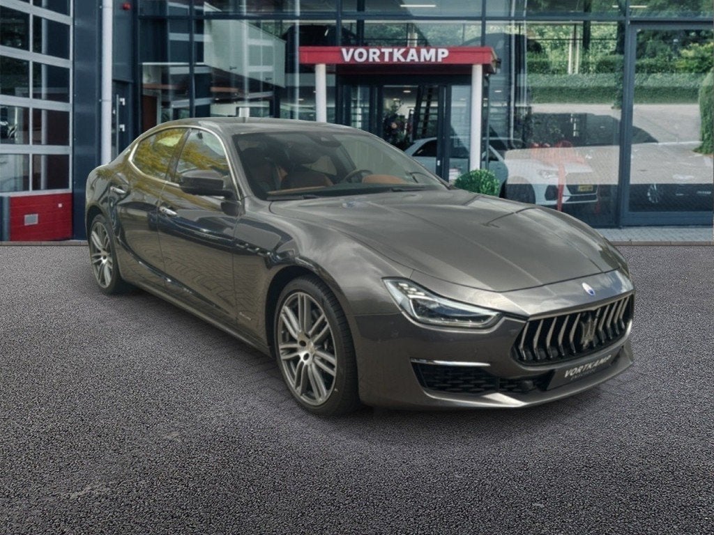 Maserati GHIBLI 3.0 TDI BOWERS WILKINS/LEDER/CAMERA/NAVI/STO, Auto's, Maserati, Gebruikt, Lederen bekleding, Met garantie (alle)