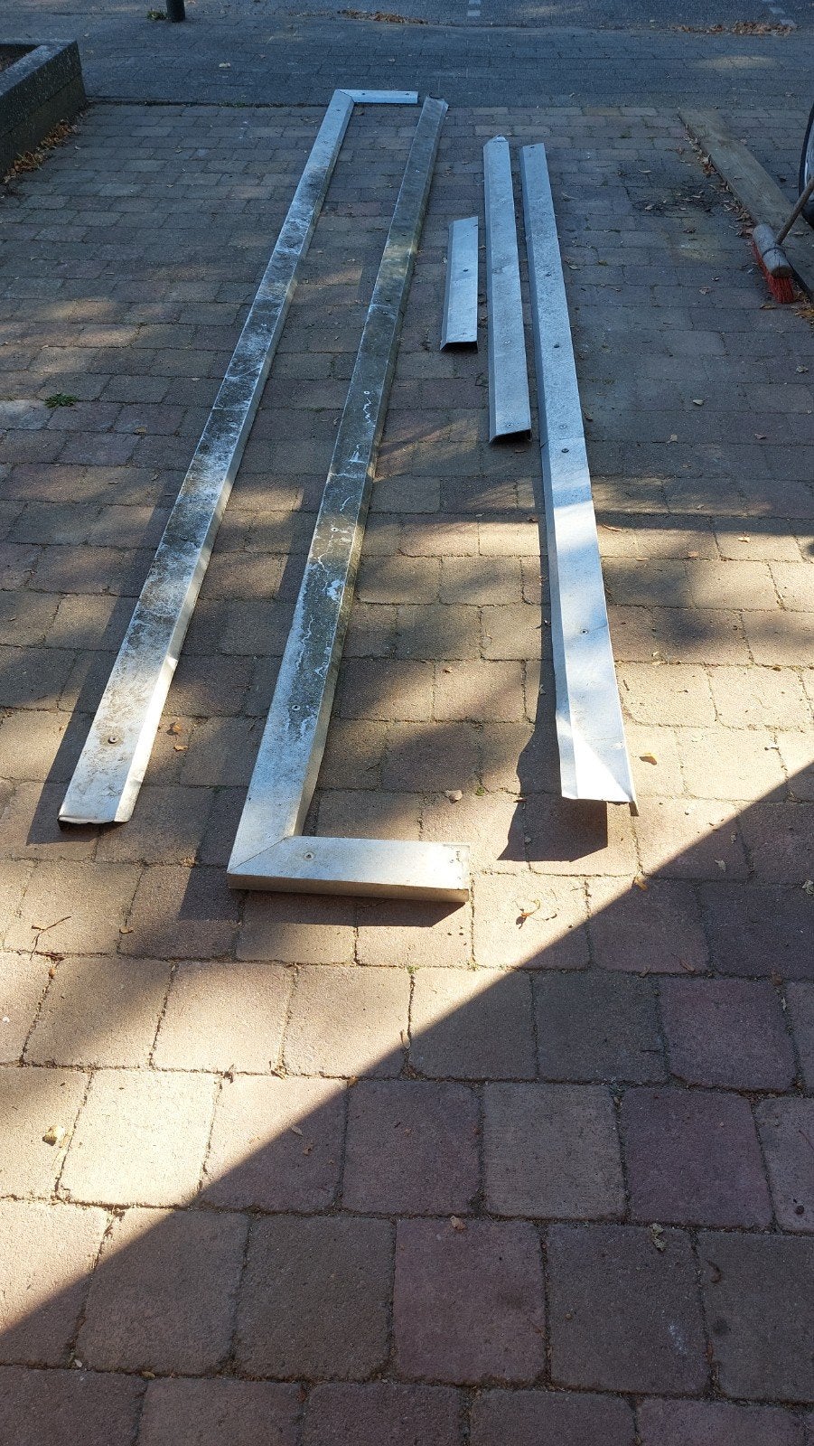 Dakrand, Ophalen, Overige materialen, Zwart, Nieuw