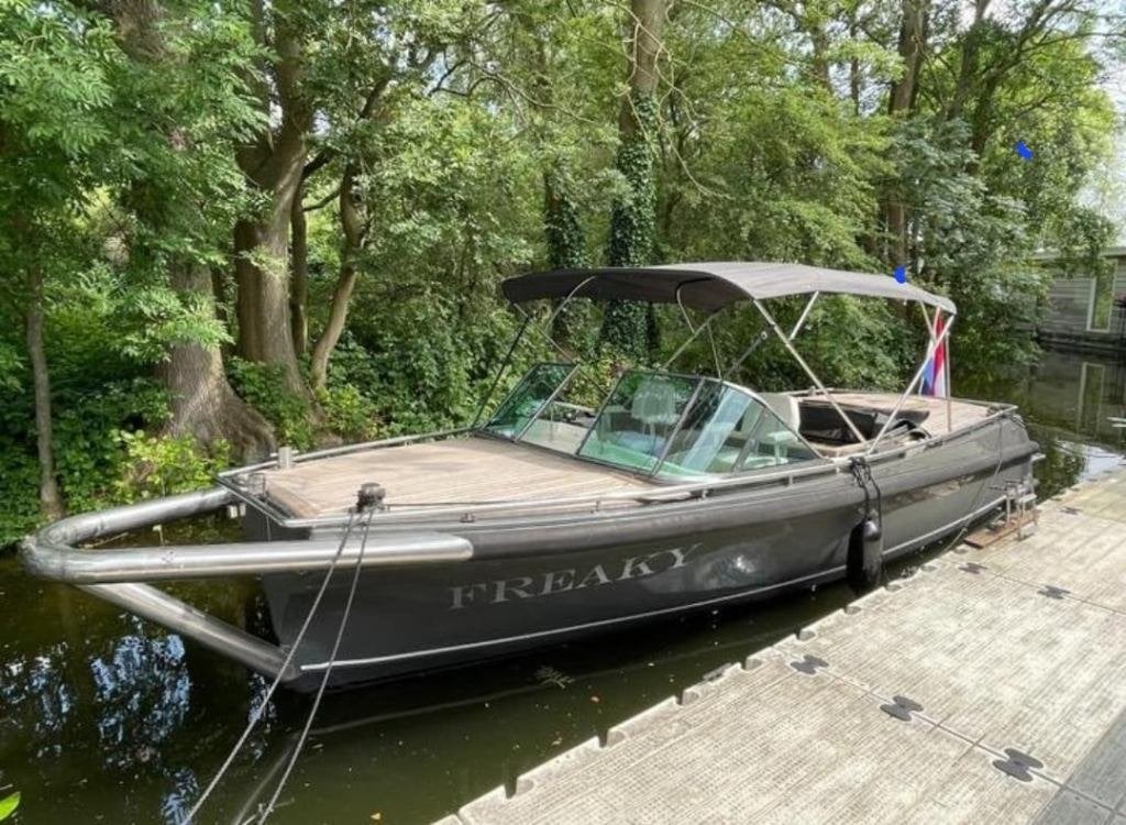 Genie Tender 9,20m – 300pk Diesel – Opknapper + Trailer, Watersport en Boten, Ophalen, 9 m, Gebruikt, Binnenboordmotor