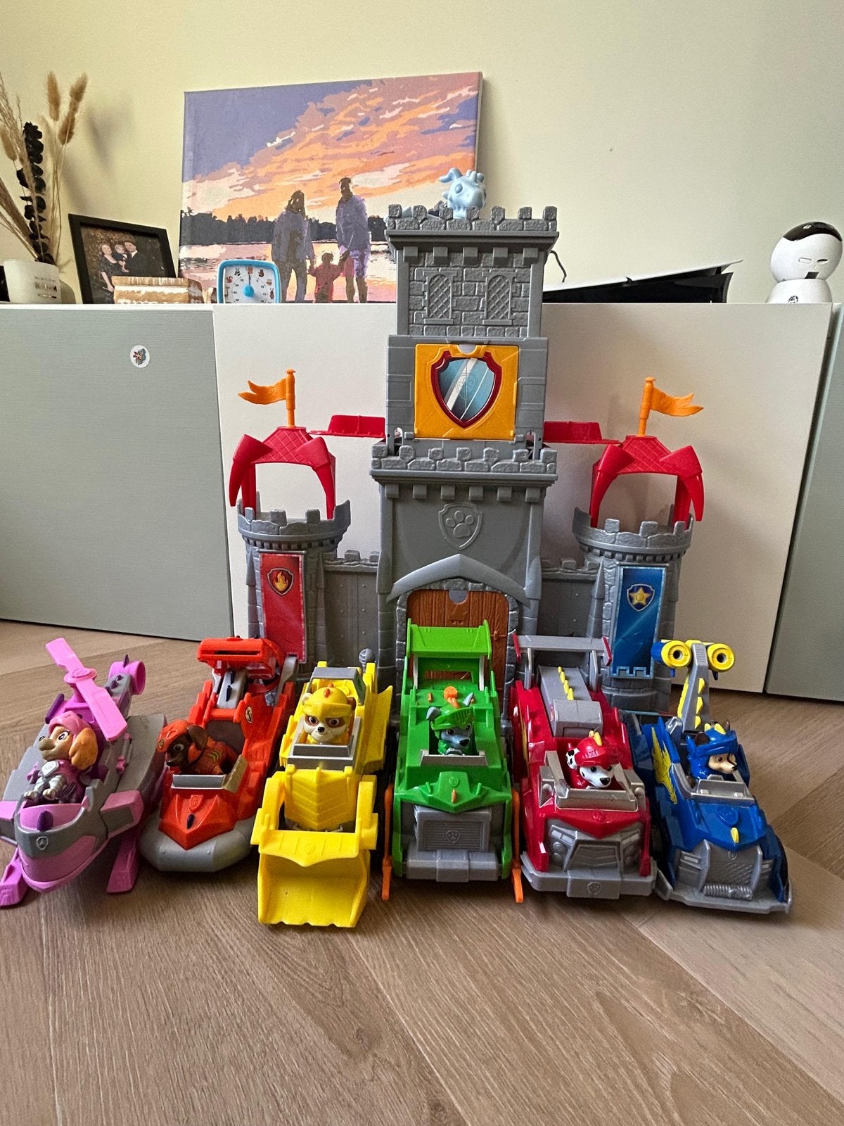 Paw Patrol en Bluey speelgoed set, Ophalen, Gebruikt