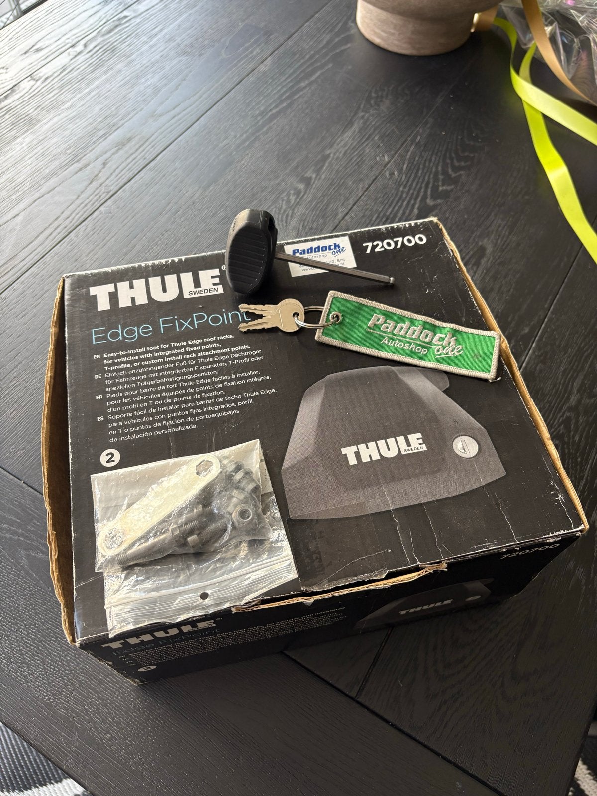 Thule Wingbar dakdragers kit 72700, Ophalen, Gebruikt