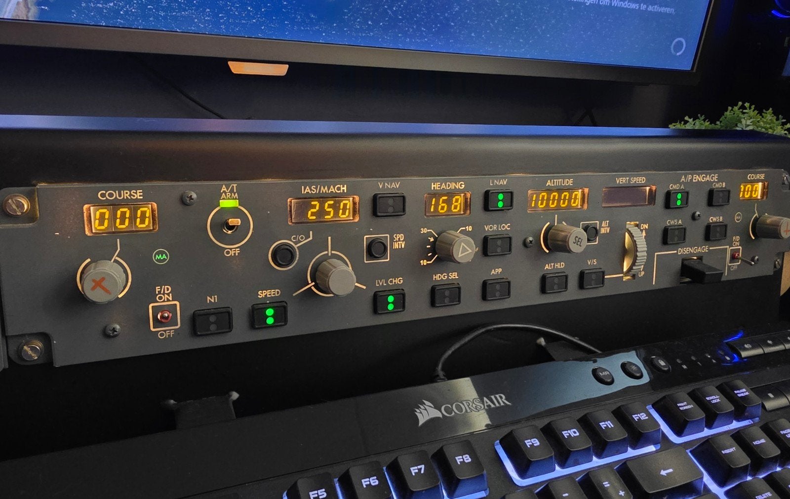 MCP paneel en EFIS voor Flight Simulator, Gebruikt, PC, Overige typen, Overige merken