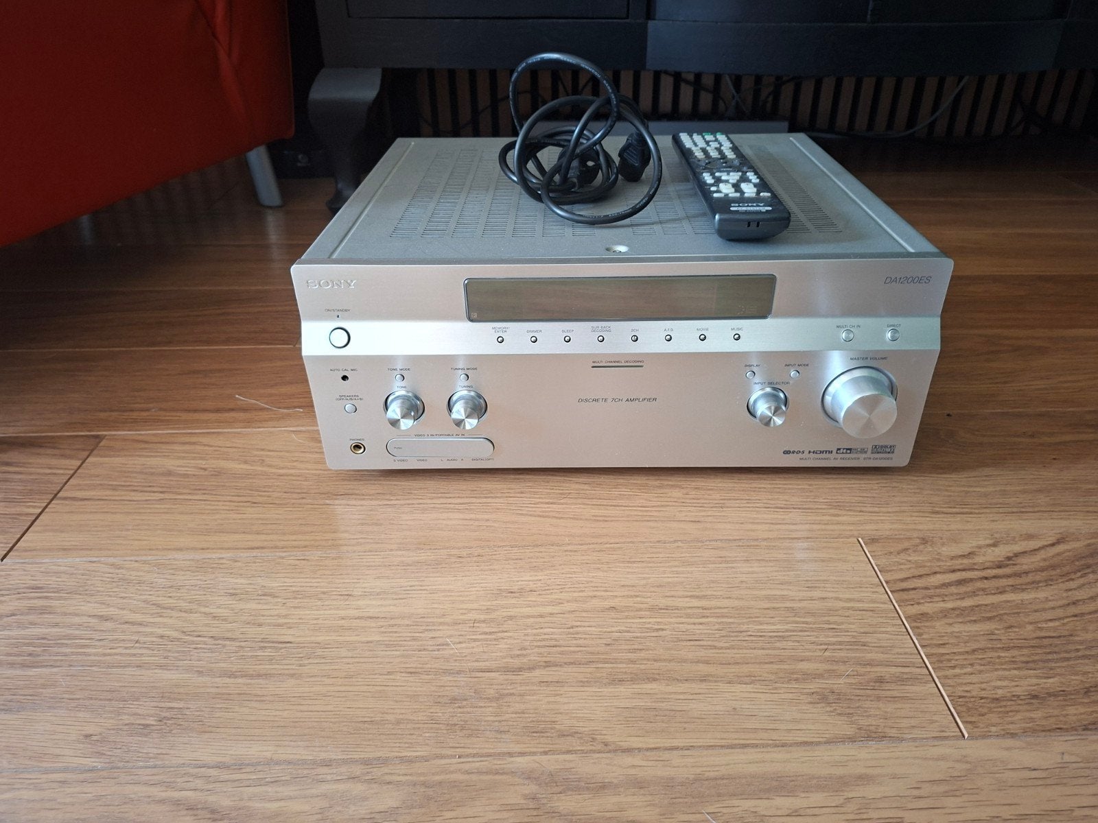 Sony STR-DA1200ES, Ophalen
