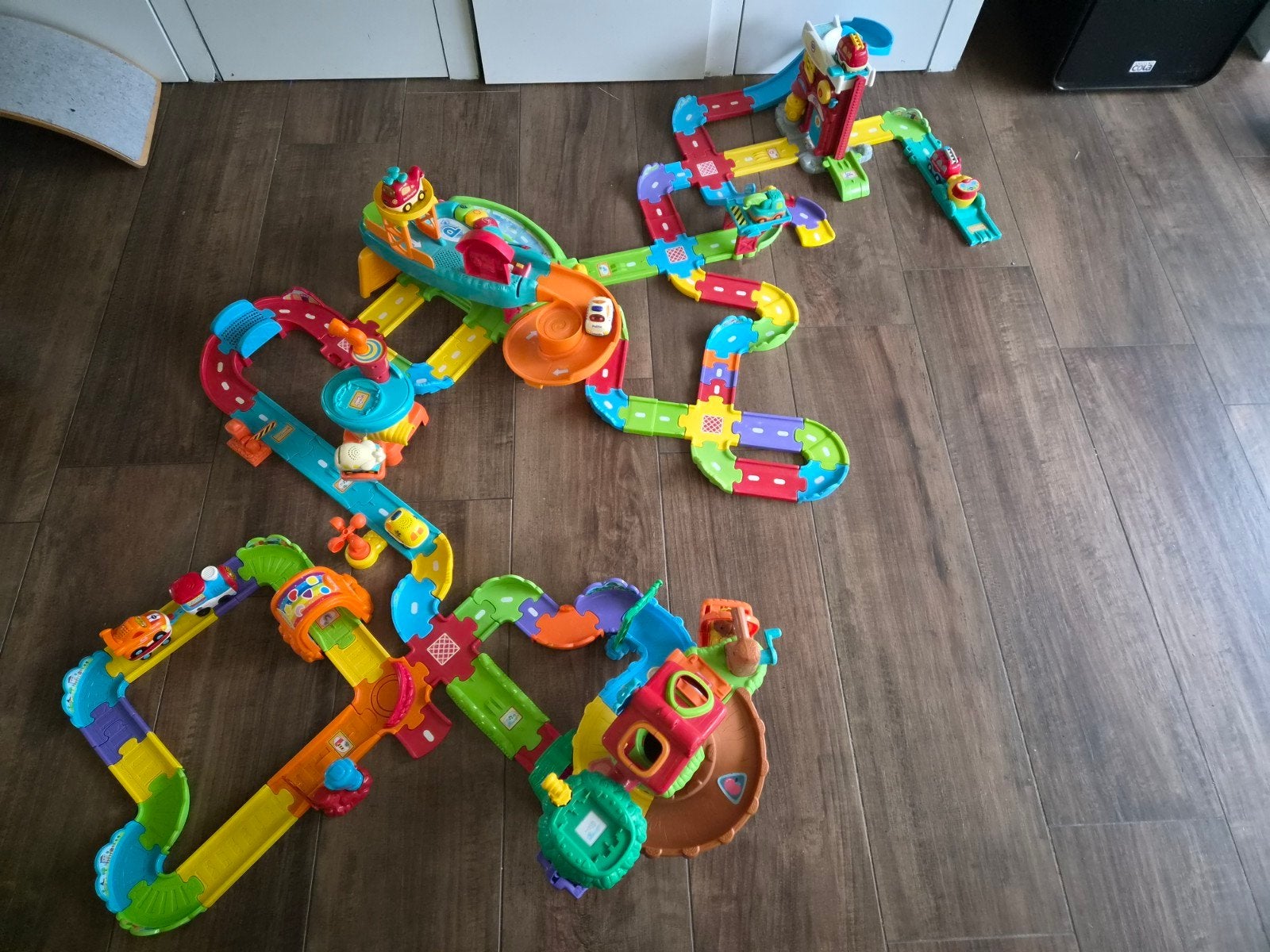Grote VTech Toet Toet Auto's en Zoef Zoef Dieren speelset, Ophalen, Gebruikt