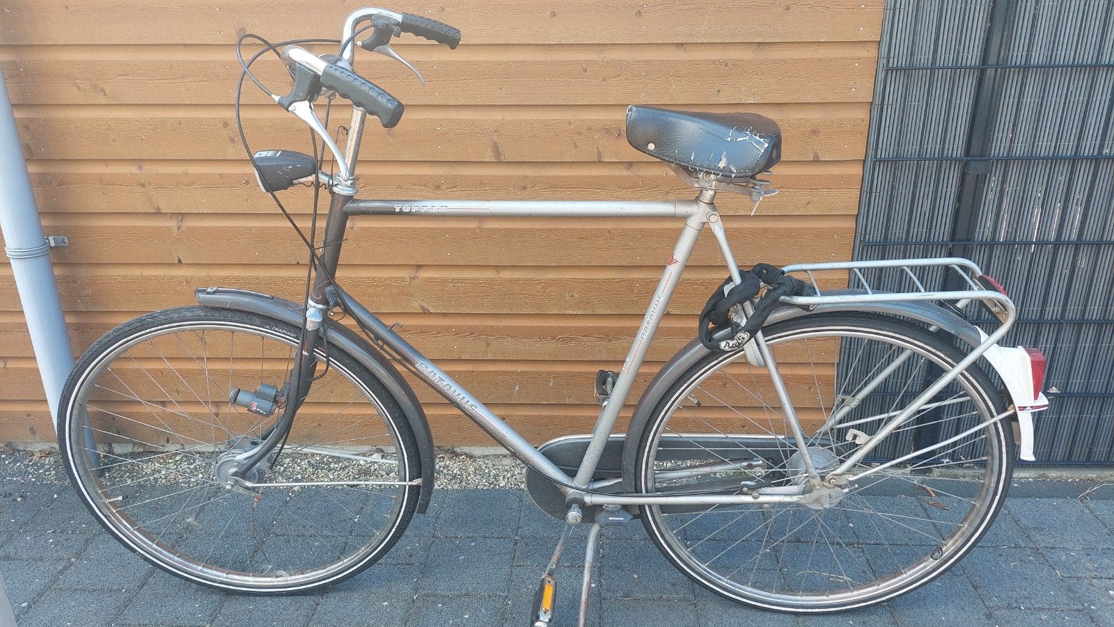 Batavus herenfiets met kettingslot, gebruikt, Fietsen en Brommers, Fietsen | Heren | Herenfietsen, Ophalen, Gebruikt, Versnellingen