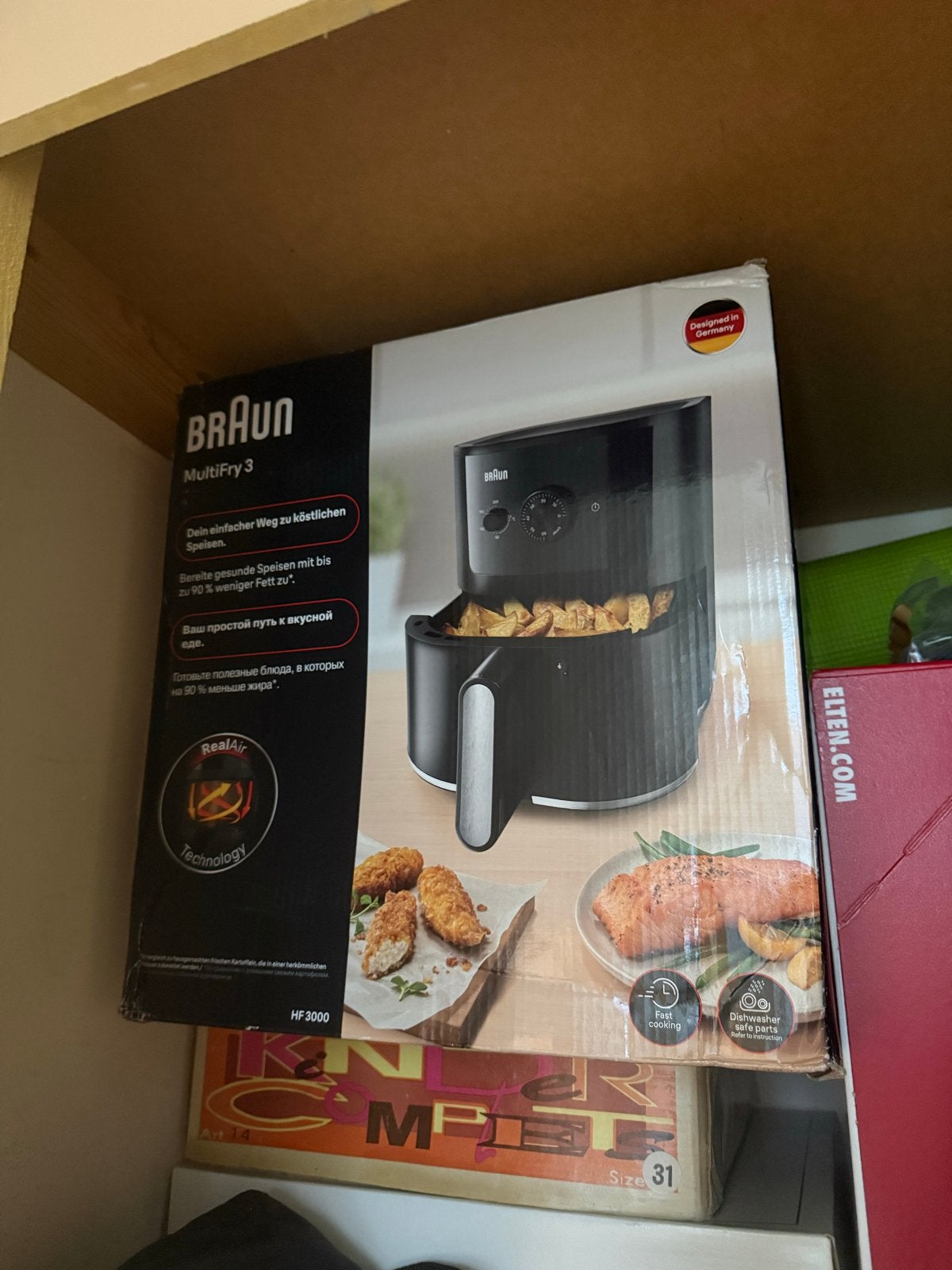 Braun MultiFry 3 Airfryer HF 3000 - Nieuw in doos, Ophalen of Verzenden, Nieuw, Airfryer