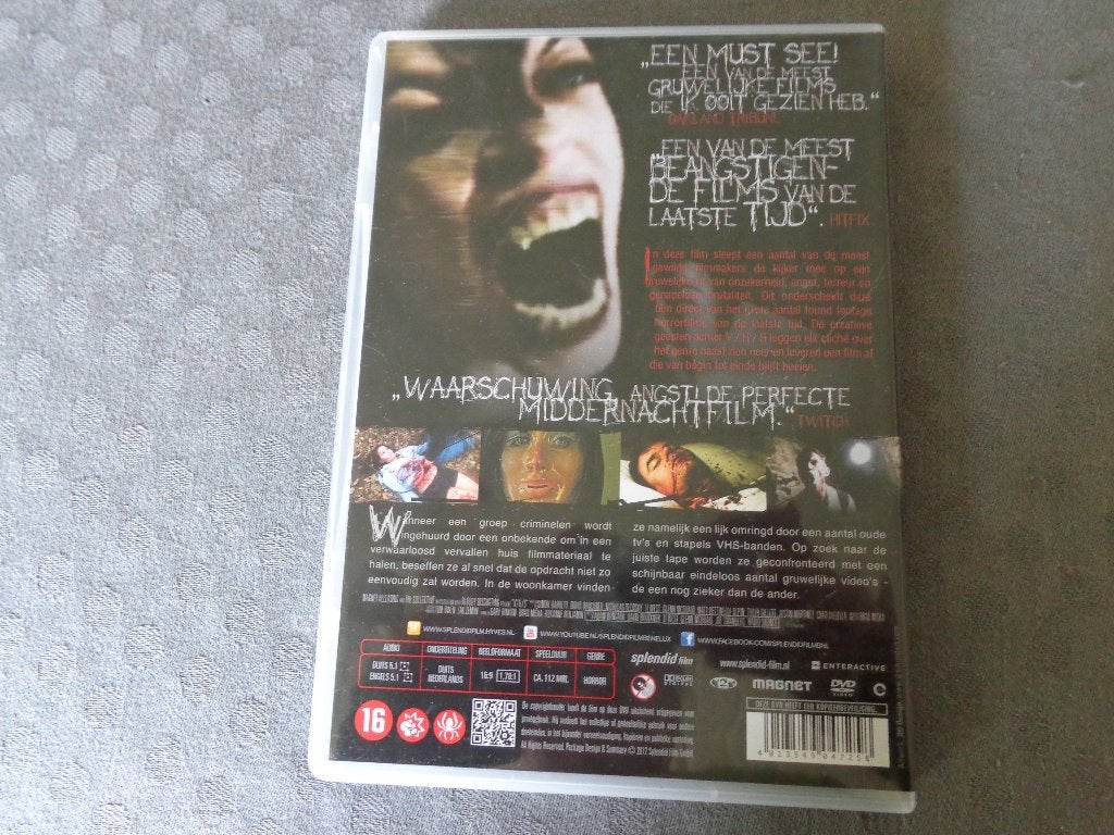 Waarschuwing angst de perfecte middernachtfilm, Alle leeftijden, Ophalen of Verzenden, Zo goed als nieuw, Overige genres