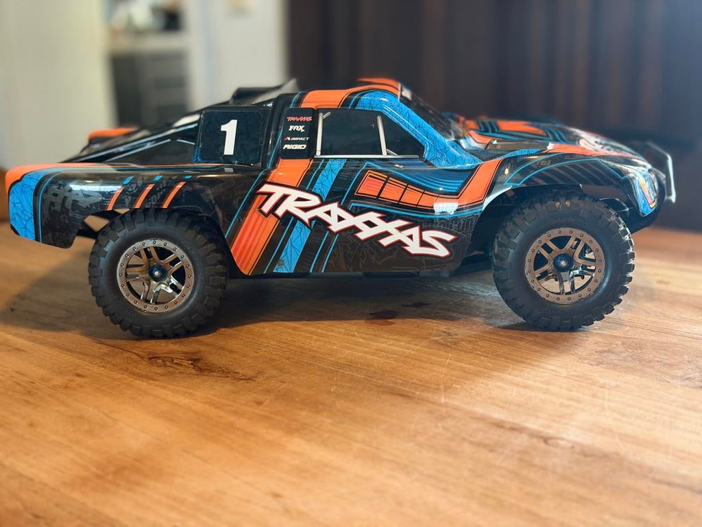 Traxxas Slash Ultimate 4x4 VXL- Zo goed als nieuw!, Elektro, Auto offroad, Ophalen of Verzenden, Zo goed als nieuw
