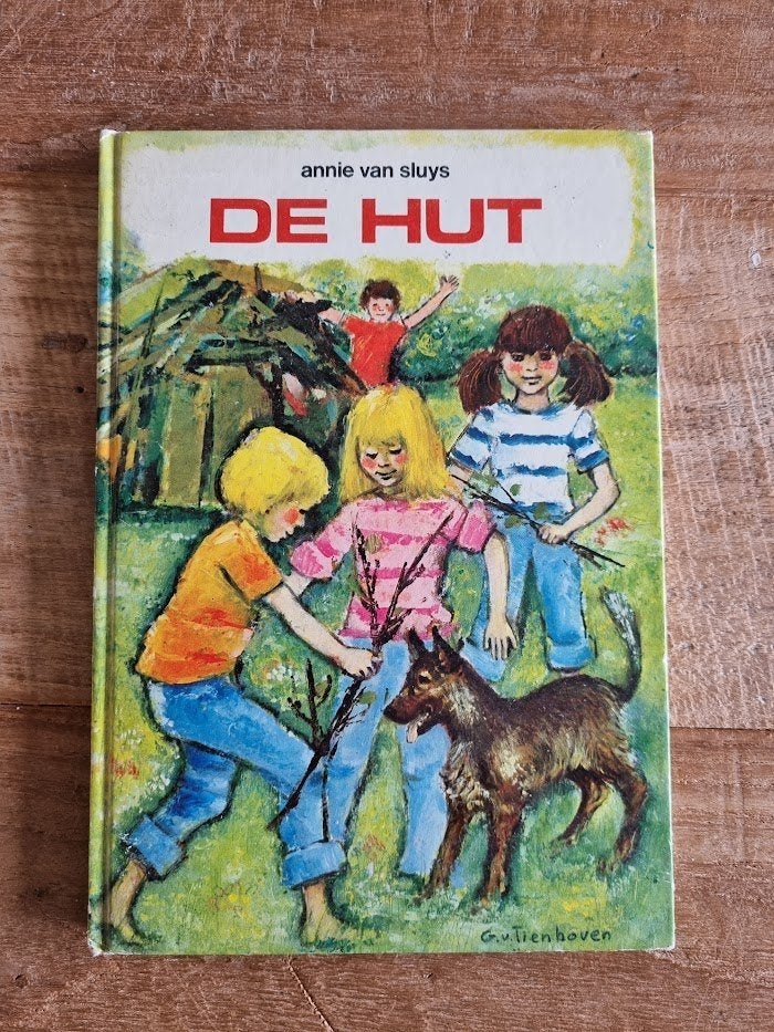 De Hut - Annie van Sluys (Kinderboek), Gelezen, Ophalen of Verzenden, Fictie algemeen, Annie van Sluys