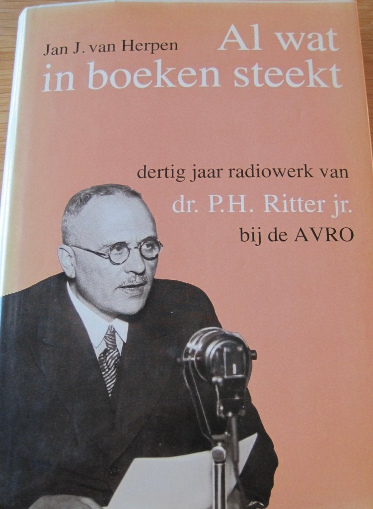 Al wat in boeken steekt - 30 jaar radio  dr. P. H. Ritter, Boeken, Film, Tv en Media, Gelezen, Media, Ophalen of Verzenden