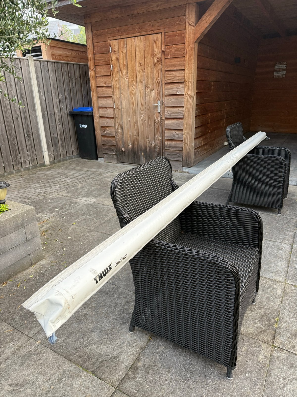 Thule Omnistor 1200 425 Mystic Grey Zakluifel, Ophalen, Zo goed als nieuw