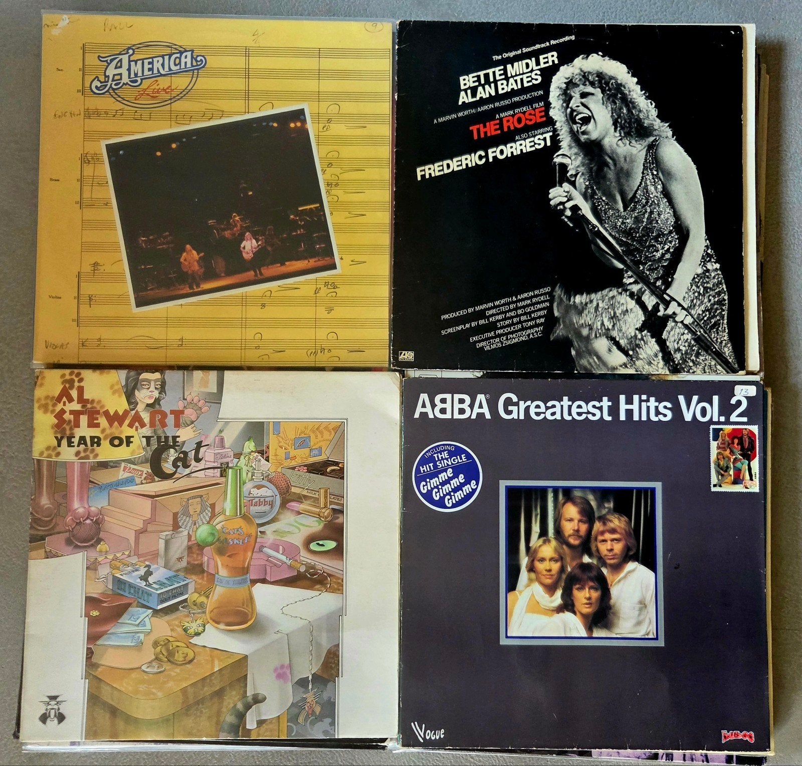 28 Lp's Abba Led Zeppelin Queen Dylan Kiss, ELO Beatles ea, LP, Gebruikt, Pop, Ophalen of Verzenden