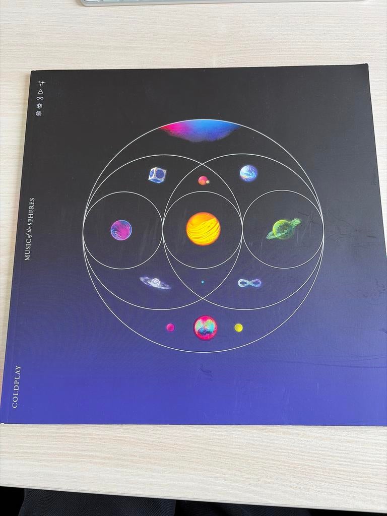 Coldplay Music of the Spheres Tour Boek 2023, Ophalen of Verzenden
