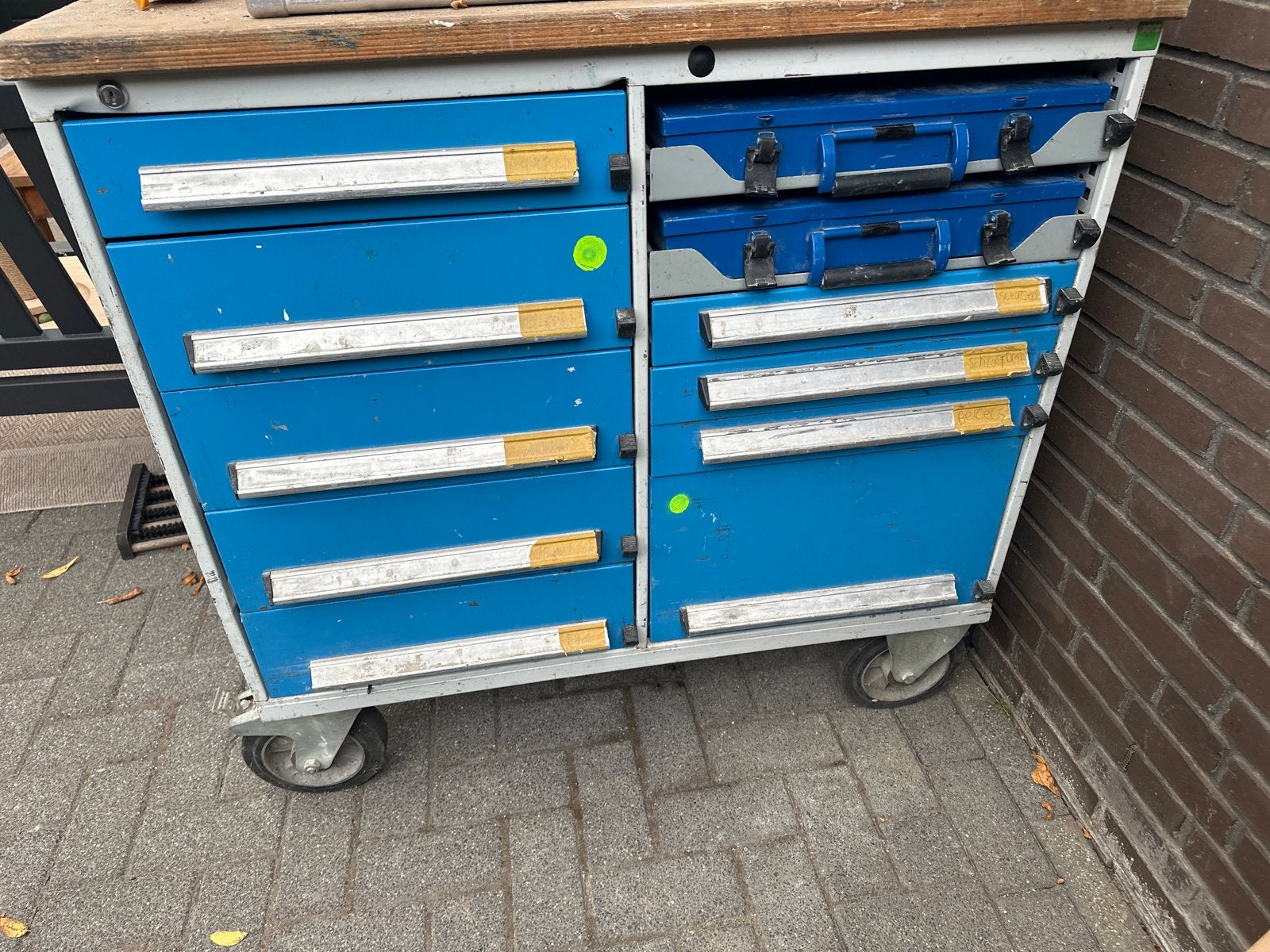Gereedschapswagen met lades - 100x104x55 cm, Ophalen, Gebruikt, Gereedschapsopslag