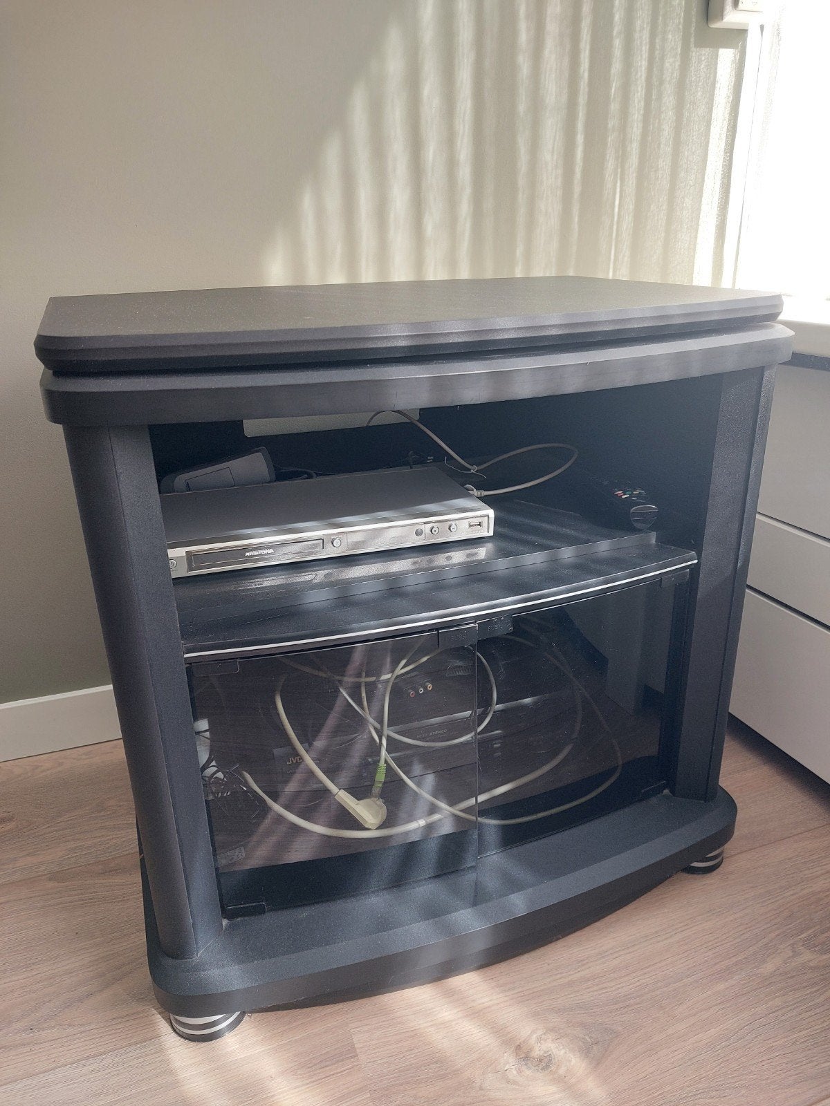 Tv kast met draaiplateau, Ophalen, Gebruikt, 50 tot 100 cm, Minder dan 100 cm
