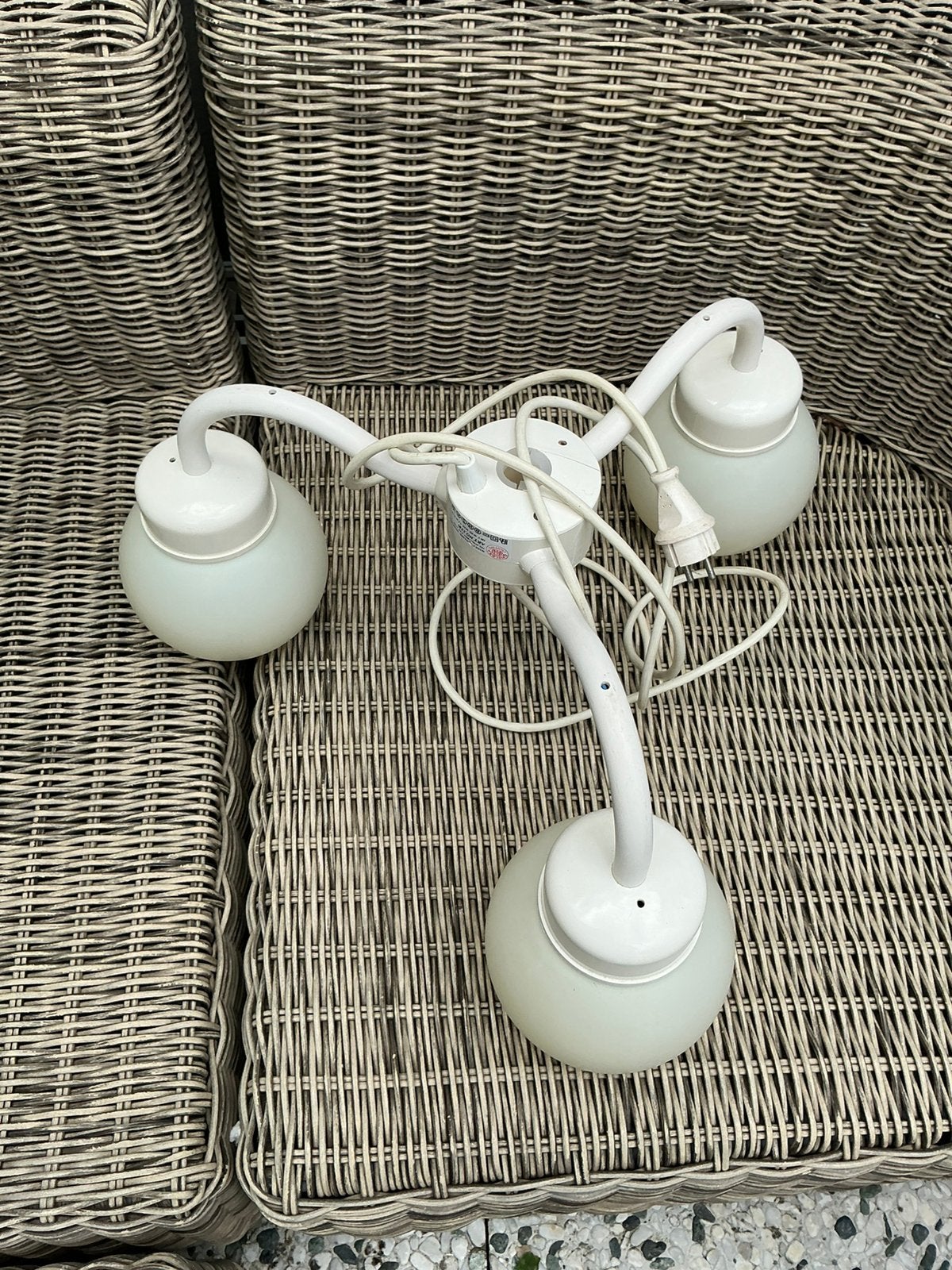 Te koop parasollamp, Ophalen, Zo goed als nieuw