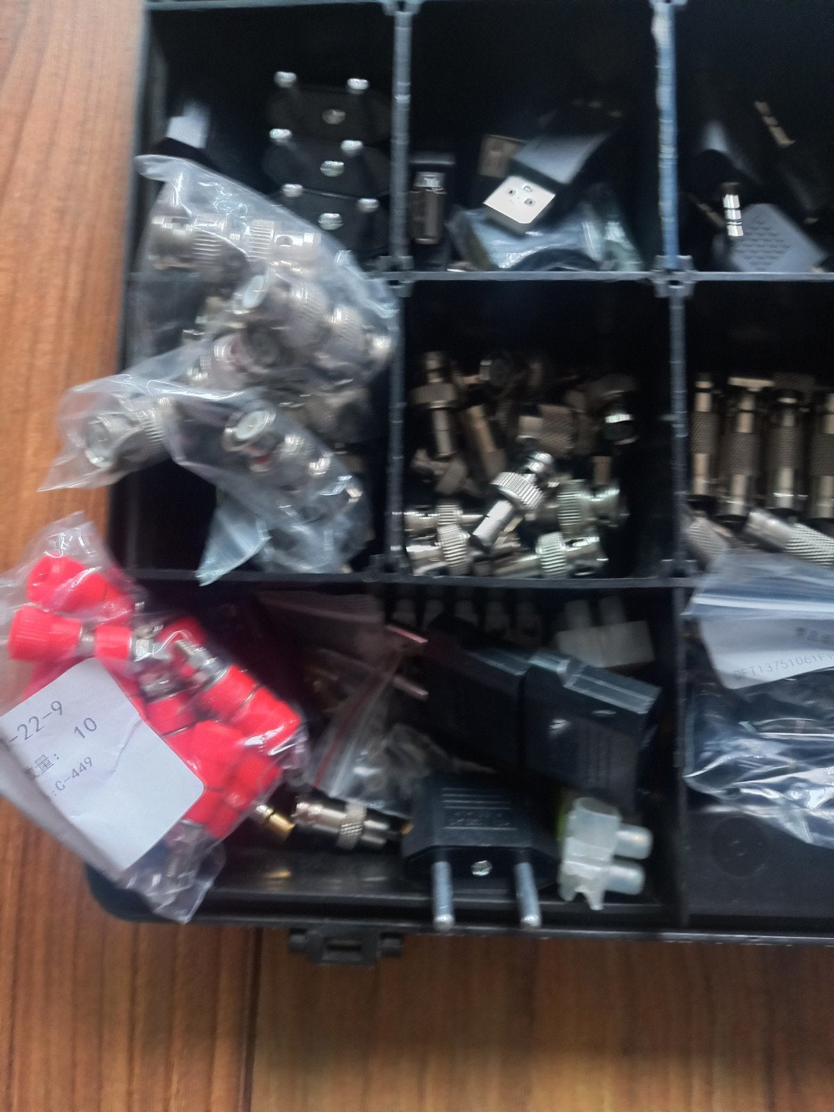 Foto 7 van Grote partij diverse kabels en adapters