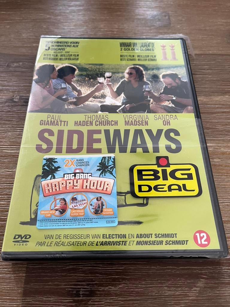 Sideways  (Nieuw in Seal), Vanaf 12 jaar, Ophalen of Verzenden, Nieuw in verpakking, Overige genres
