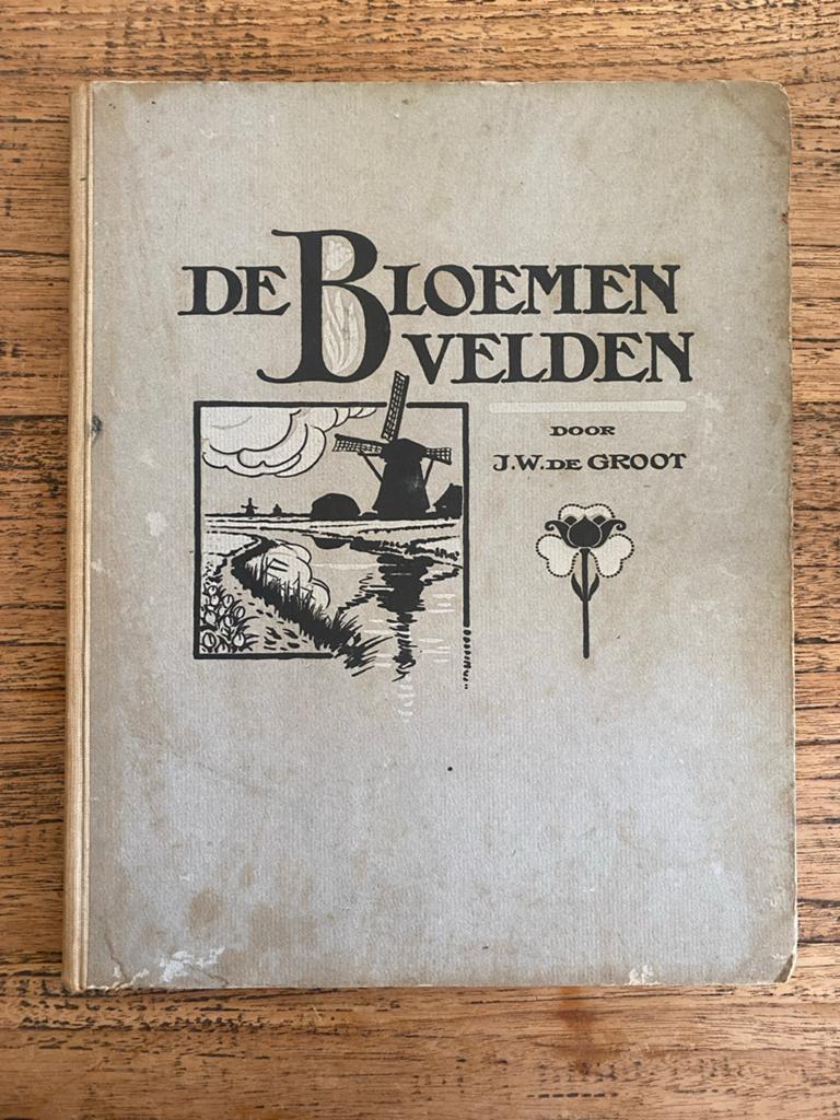 De Bloemenvelden - J.W. de Groot (Klaverblad Plaatjes), Ophalen of Verzenden