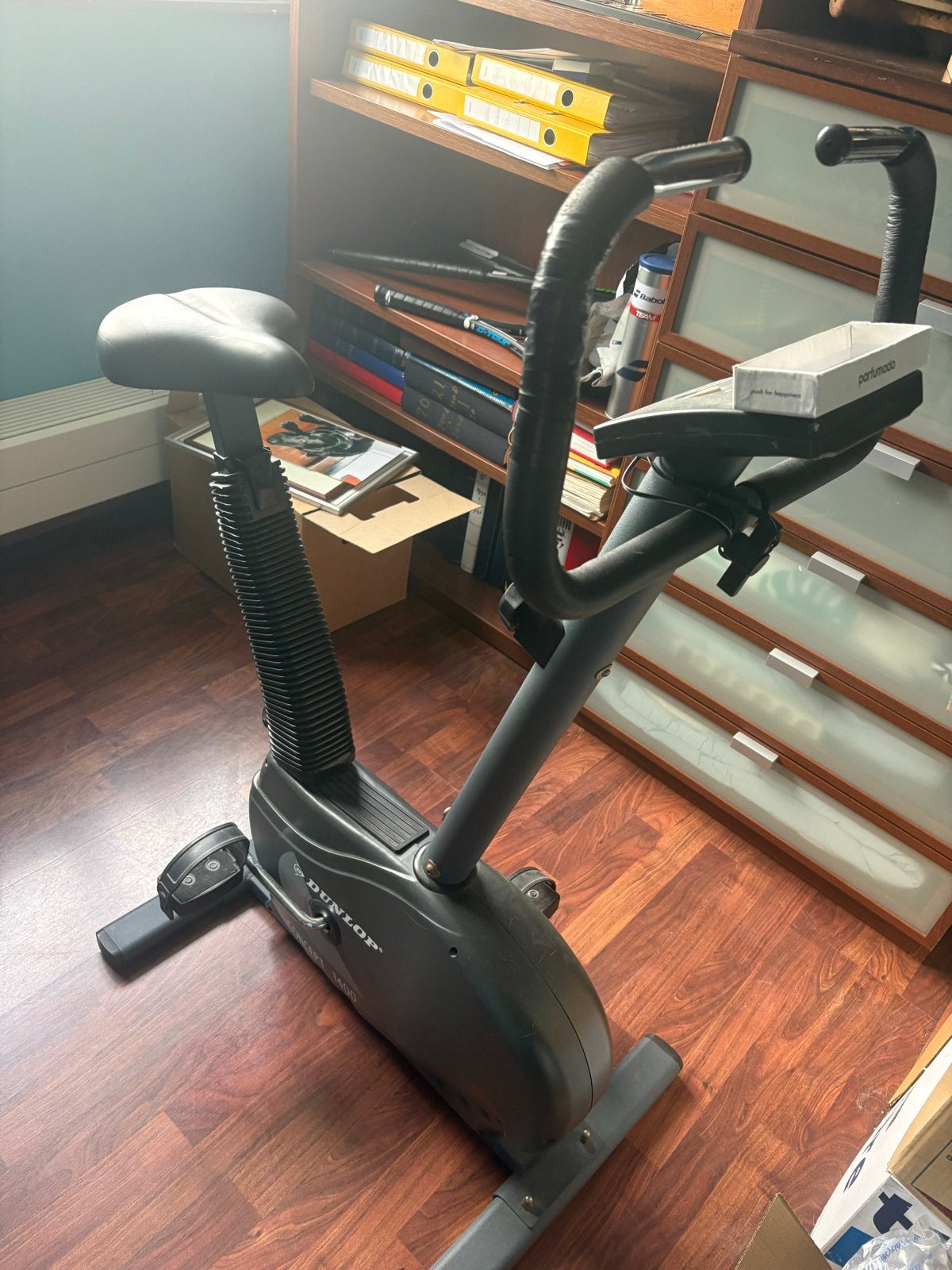 Gratis af te halen: Dunlop hometrainer, Ophalen, Gebruikt, Metaal, Benen