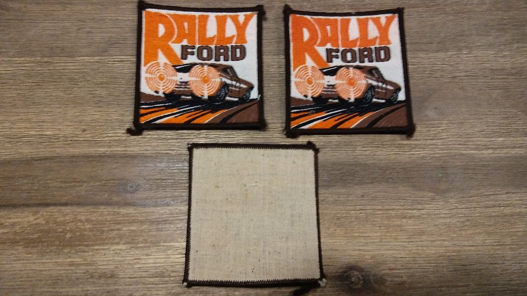 Rally Ford Rally auto race merk vintage patch embleem, Verzamelen, Ophalen of Verzenden, Nieuw, Auto's