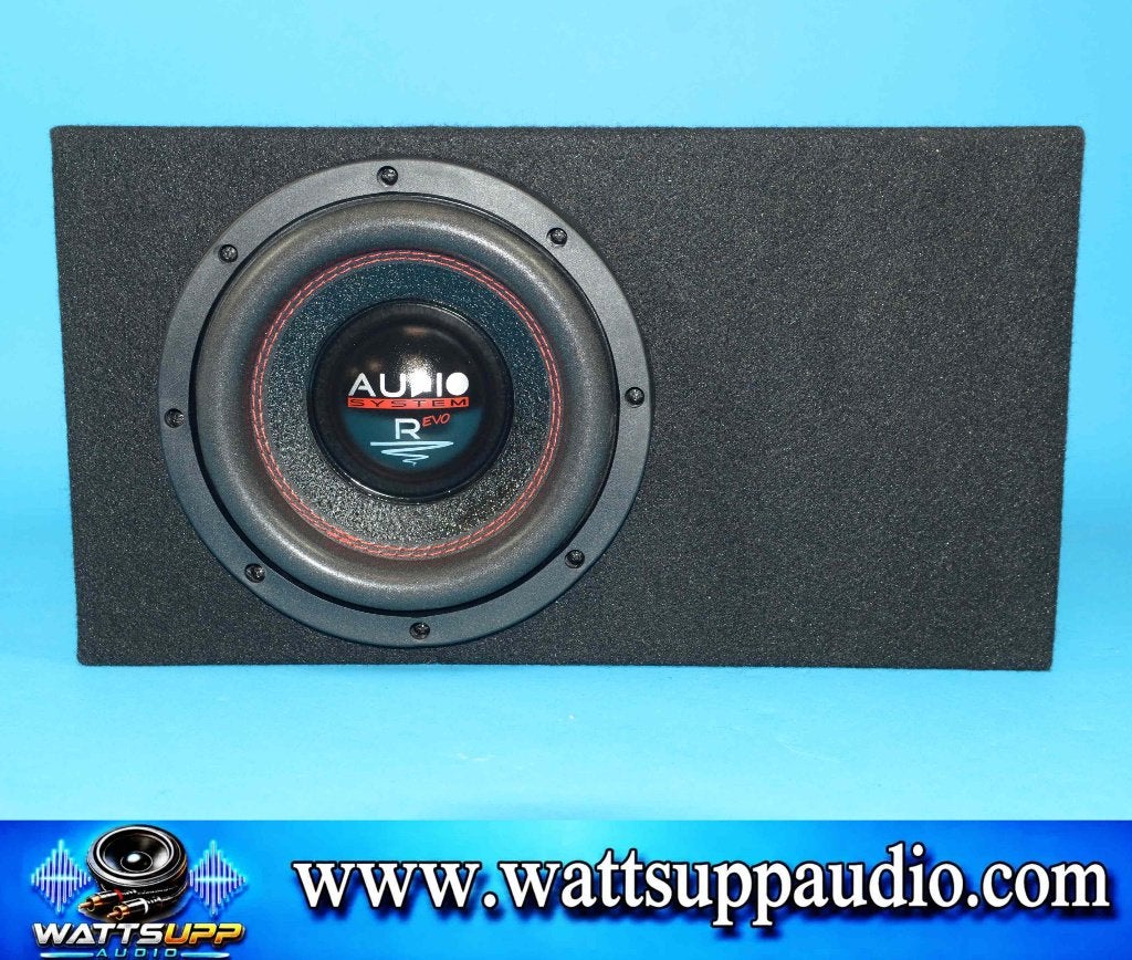 Audio System R08 8 inch subwoofer gepoort