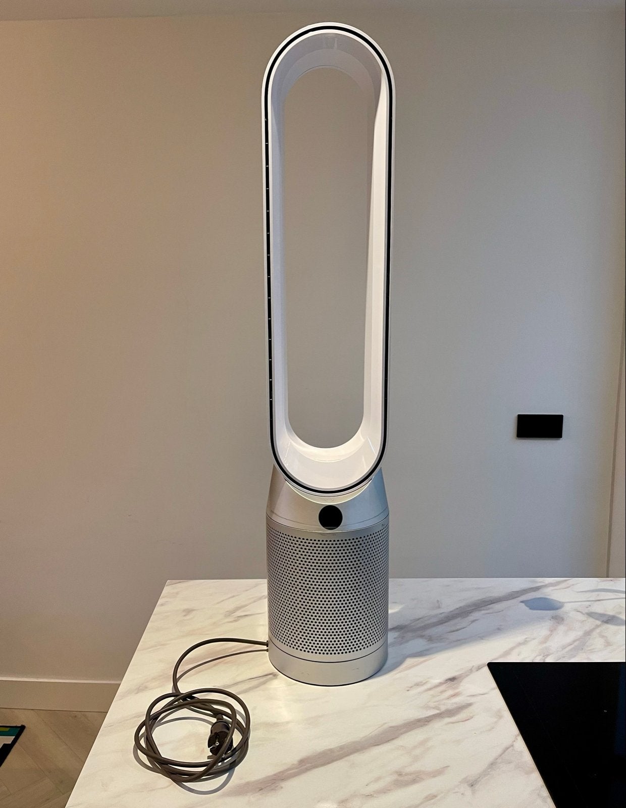 Dyson Pure Cool TP07 Luchtreiniger en Ventilator, Ophalen, Ventilator met afstandsbediening, Gebruikt, Torenventilator