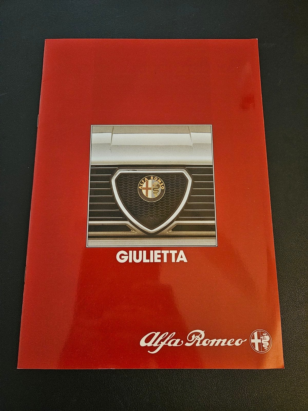 Brochure Alfa Romeo Giulietta 1984, Ophalen of Verzenden, Zo goed als nieuw, Alfa Romeo