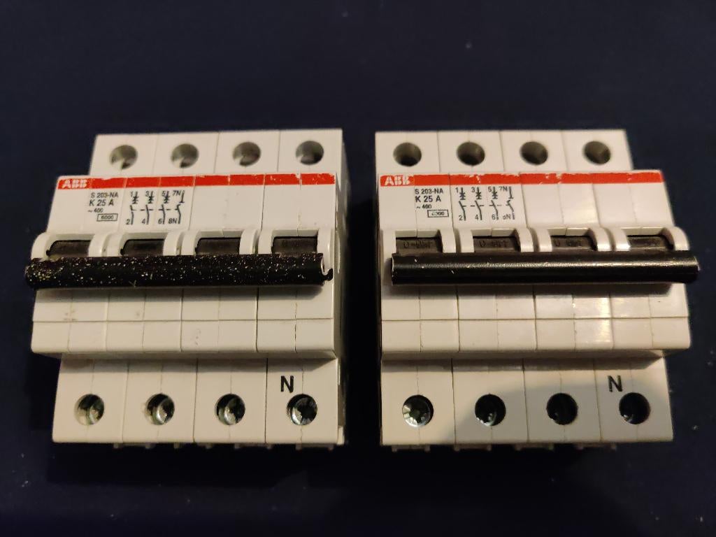 ABB Krachtgroep S203-NA K25A 2CDS253103R0517, Ophalen of Verzenden, Nieuw