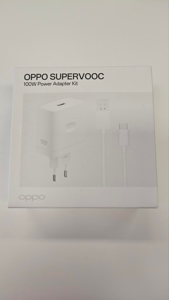 OPPO SUPERVOOC 100W Power Adapter Kit - Nieuw, Ophalen of Verzenden