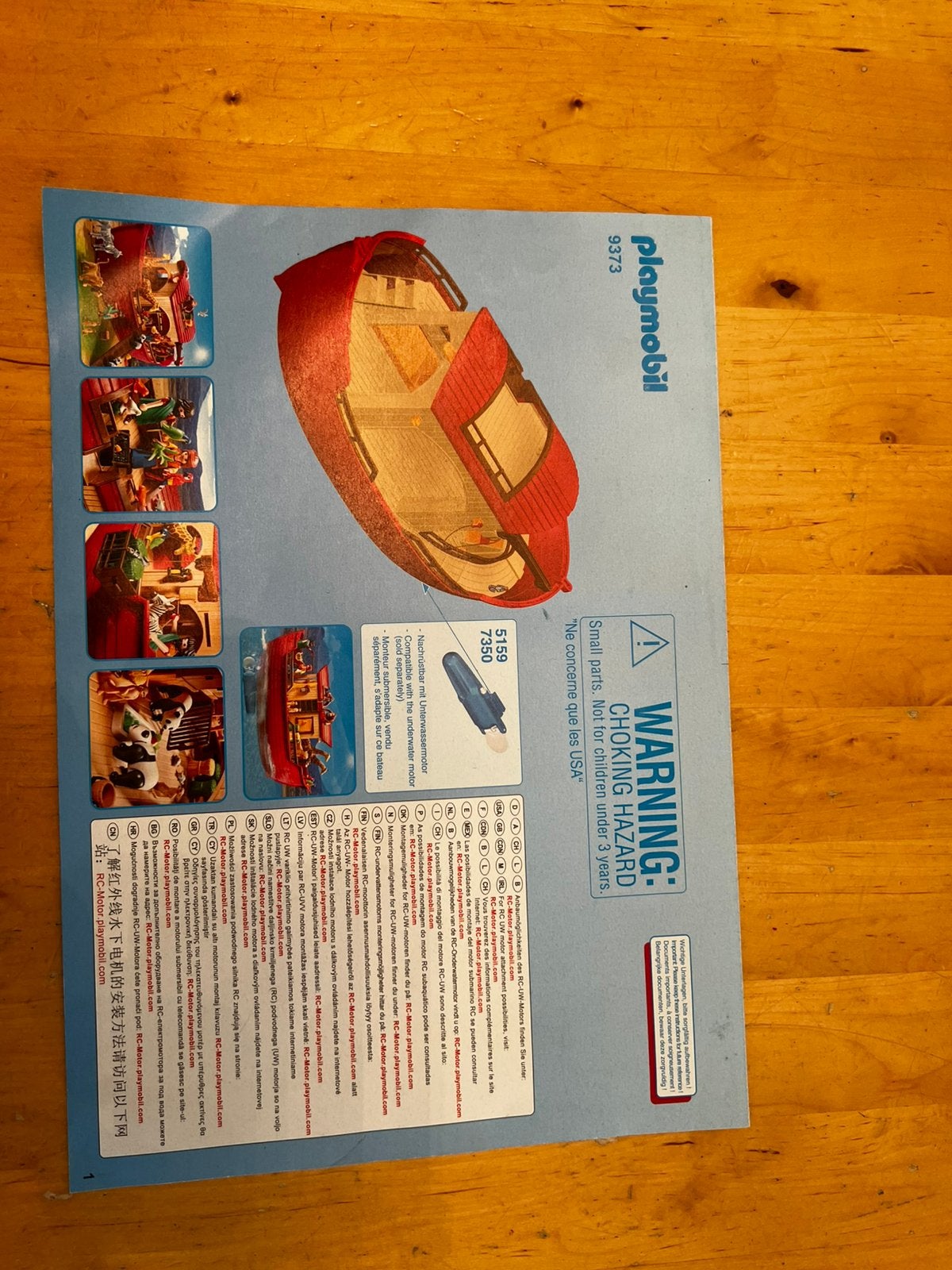 Playmobil set 9373 ark van Noah, Ophalen of Verzenden, Zo goed als nieuw