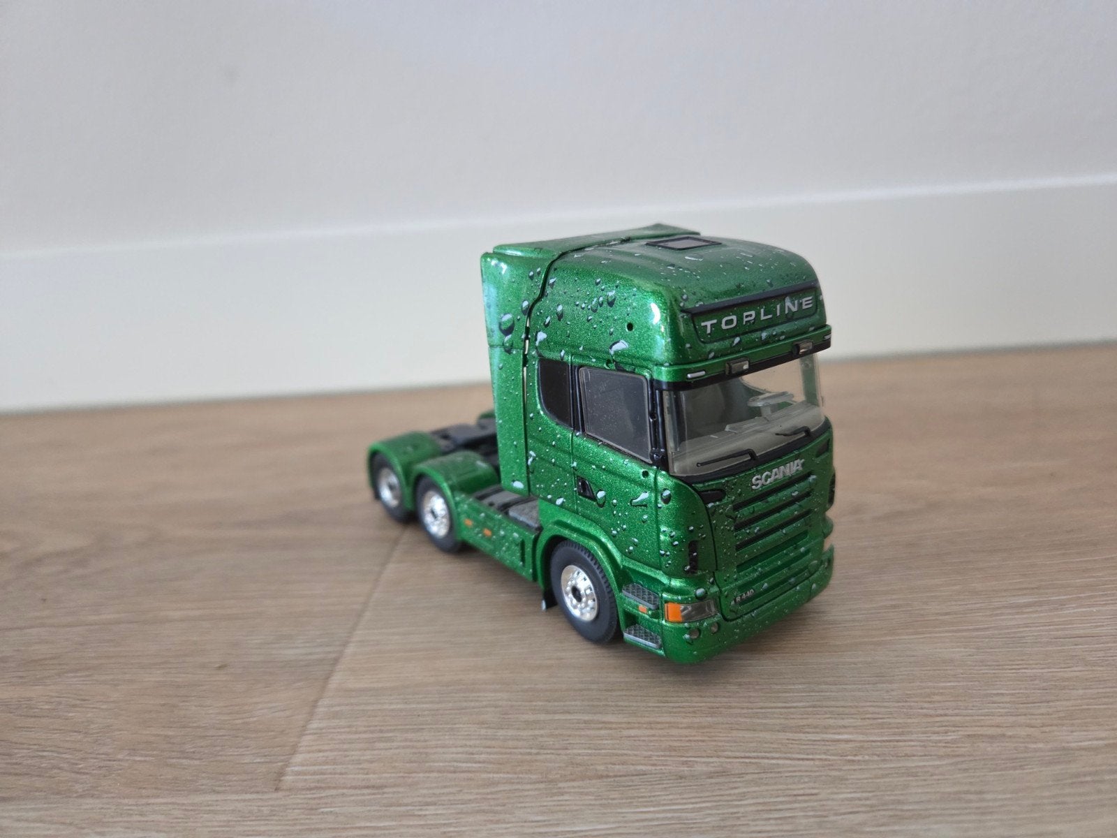 Tekno Scania R440 Topline Rai edition demo, Ophalen of Verzenden, Gebruikt, Bus of Vrachtwagen, Tekno