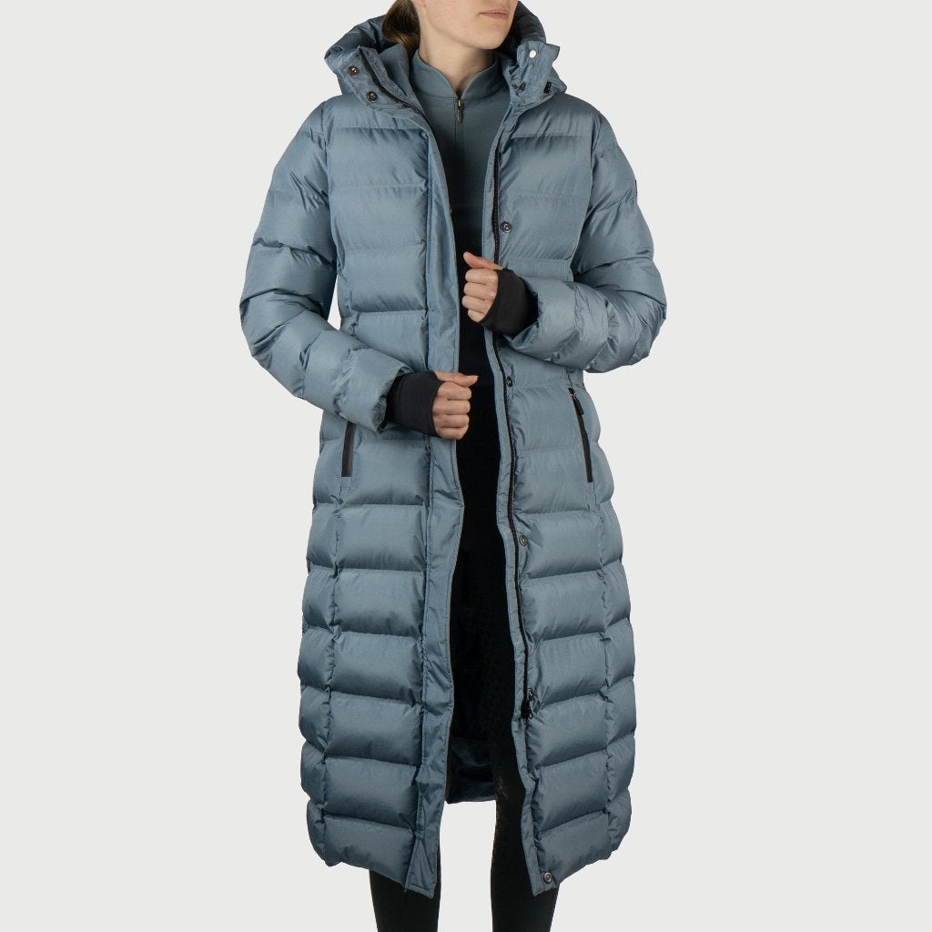 Horka EQPRO Lange Pufferjas Eloise Blue Mist, Horka, Overige typen, Nieuw, Ophalen of Verzenden