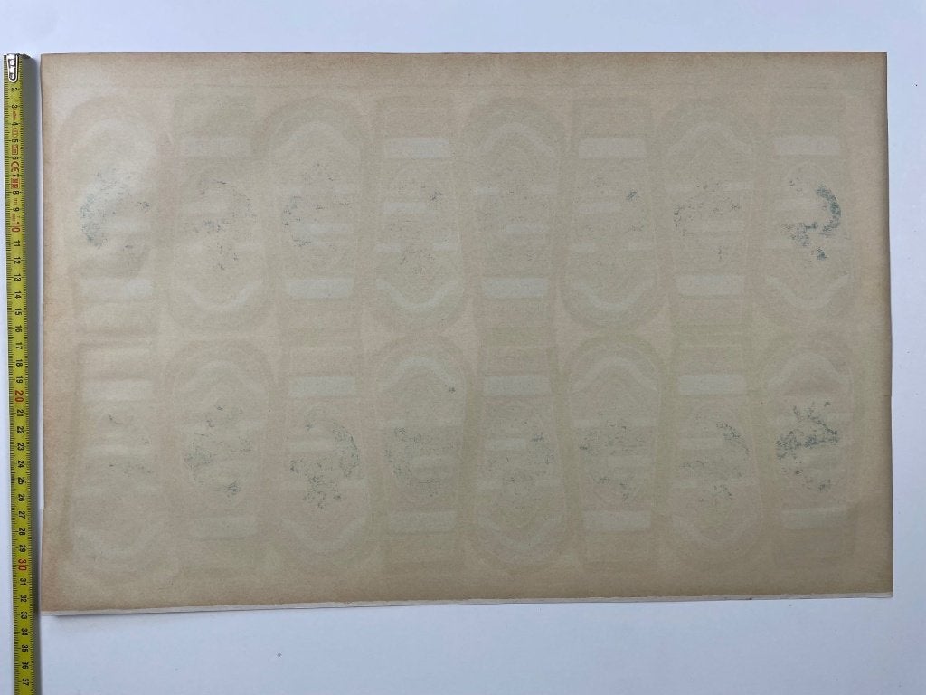 poster cognac Geo Saunier compleet vel etiketten, Verzamelen, Ophalen of Verzenden, Zo goed als nieuw, A1 t/m A3, Overige onderwerpen