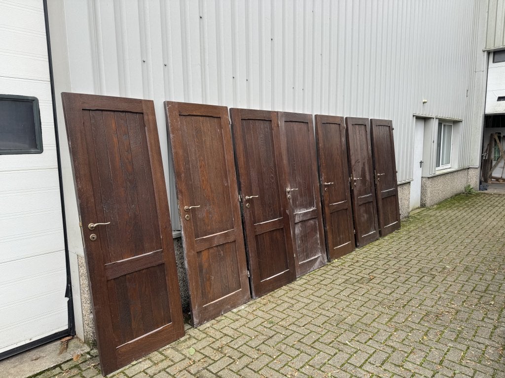 7 stuks massief eiken binnendeuren, Doe-het-zelf en Verbouw, La belle porte, Jurgen.hoogenboezem@gmail.com, Binnendeur, Zo goed als nieuw