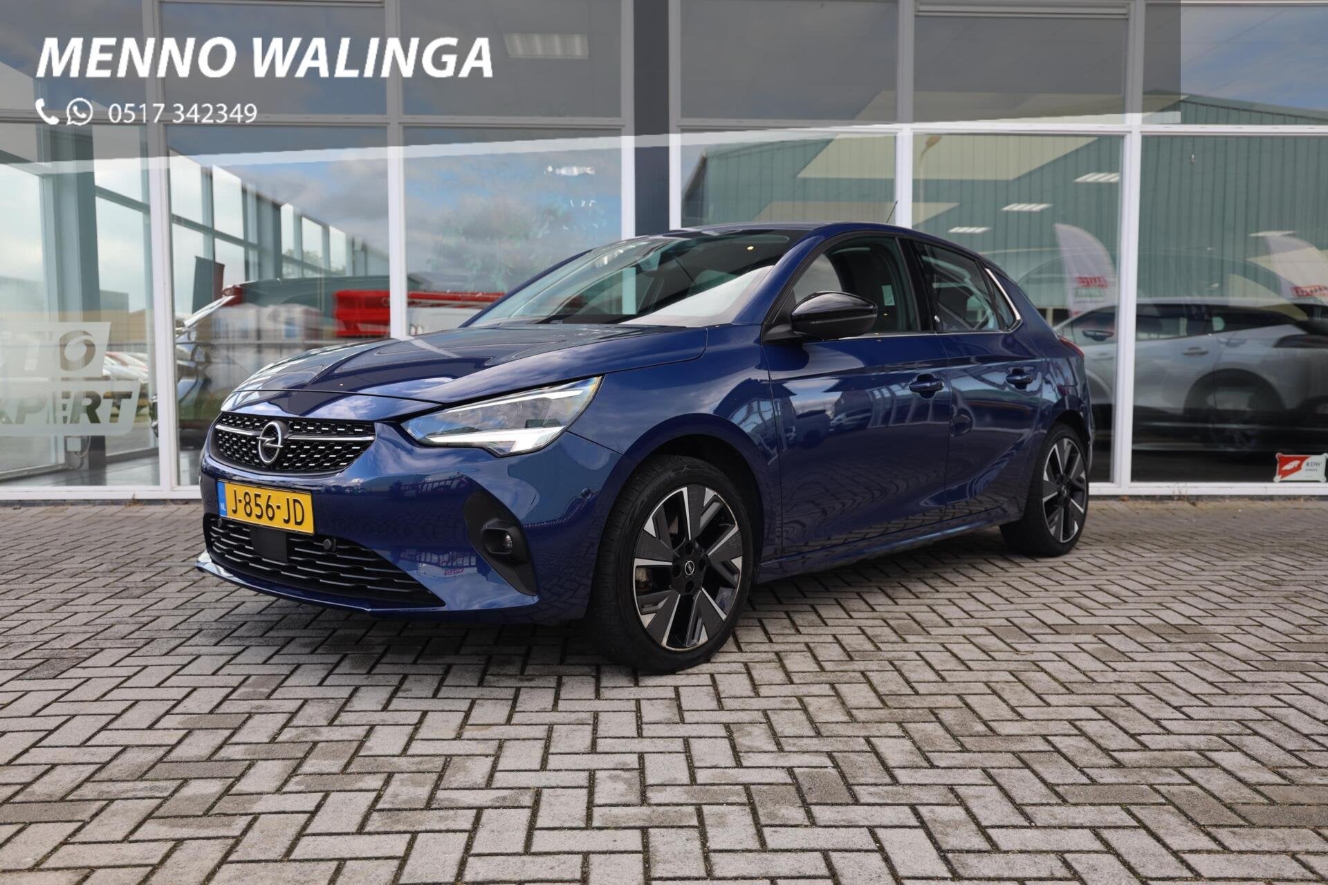 Opel Corsa-e Elegance 50 kWh|SOH 92%|Stoel/stuurverwarming|C, Dealer onderhouden, 136 pk, Gebruikt, Met garantie (alle)