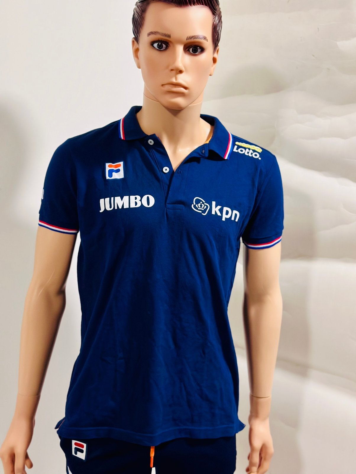 Sportpolo polo poloshirt Nederland Fila maat M, Nieuw, Ophalen of Verzenden, Fila, Maat 48/50 (M)