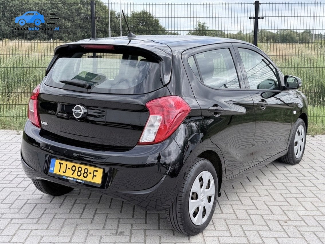 Opel KARL 1.0 ecoFLEX Edition Airco | Bluetooth | Cruise Con, Auto's, Voorwielaandrijving, 839 kg, Stof, Zwart