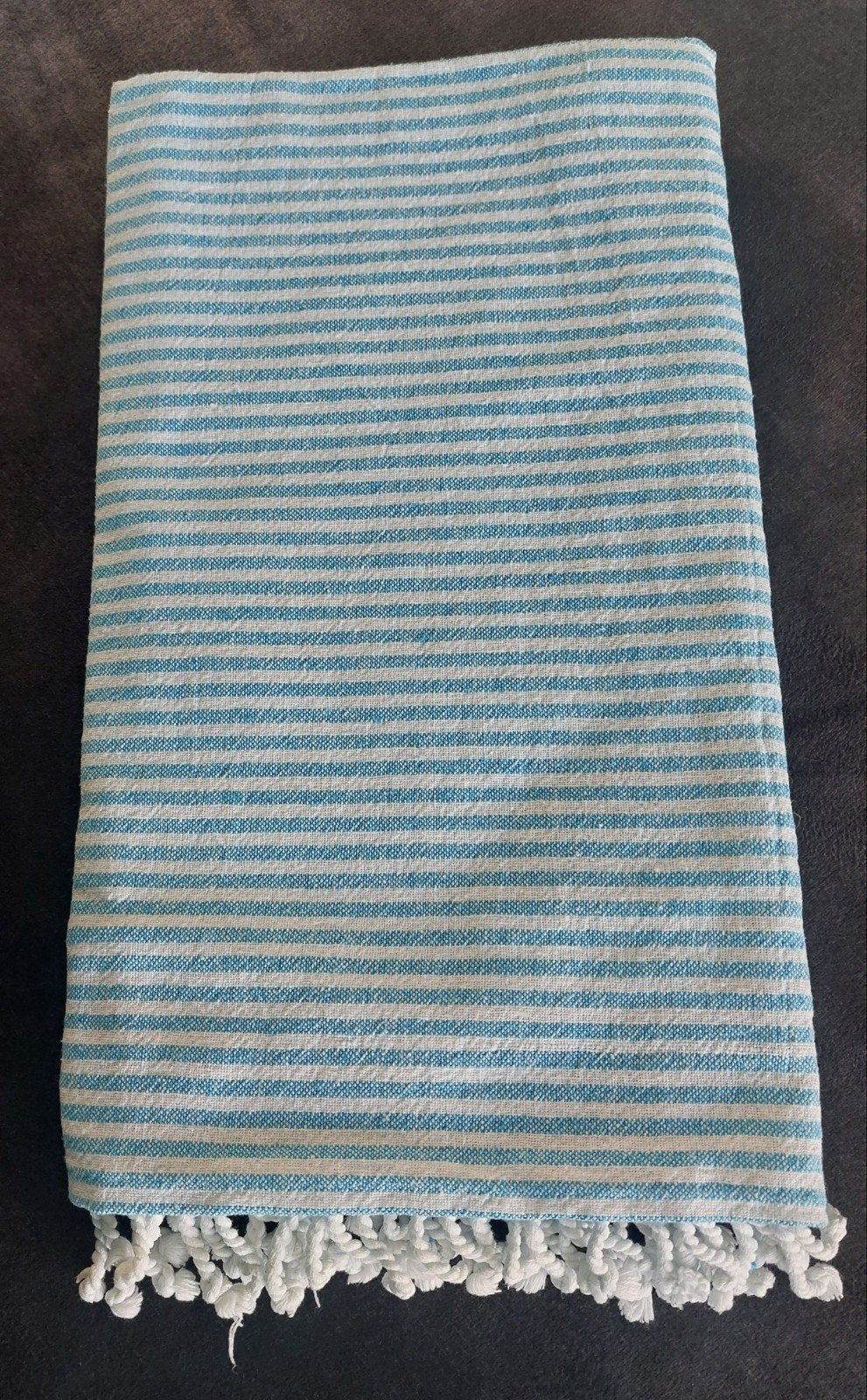 Nieuwe hamamdoek, Ophalen of Verzenden, Nieuw, Blauw, Overige typen