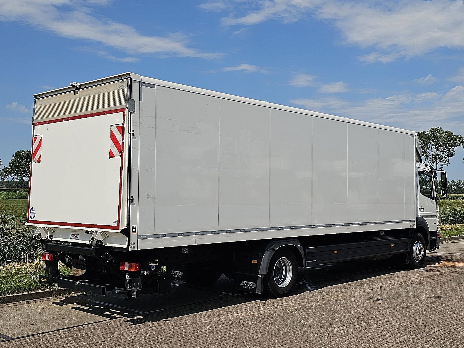MERCEDES-BENZ ATEGO 1530 lift airco 7.2t payl, Automaat, Euro 6, Wit, Mercedes-Benz