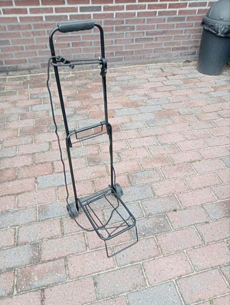 Opvouwbaar trolley/karretje voor waterton of chemisch toilet, Ophalen of Verzenden, Gebruikt