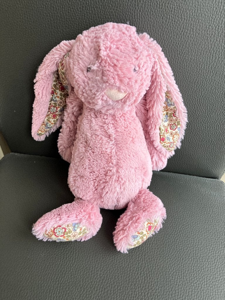 Jellycat knuffel - blossom konijn ( bunny ), Ophalen of Verzenden, Zo goed als nieuw, Konijn