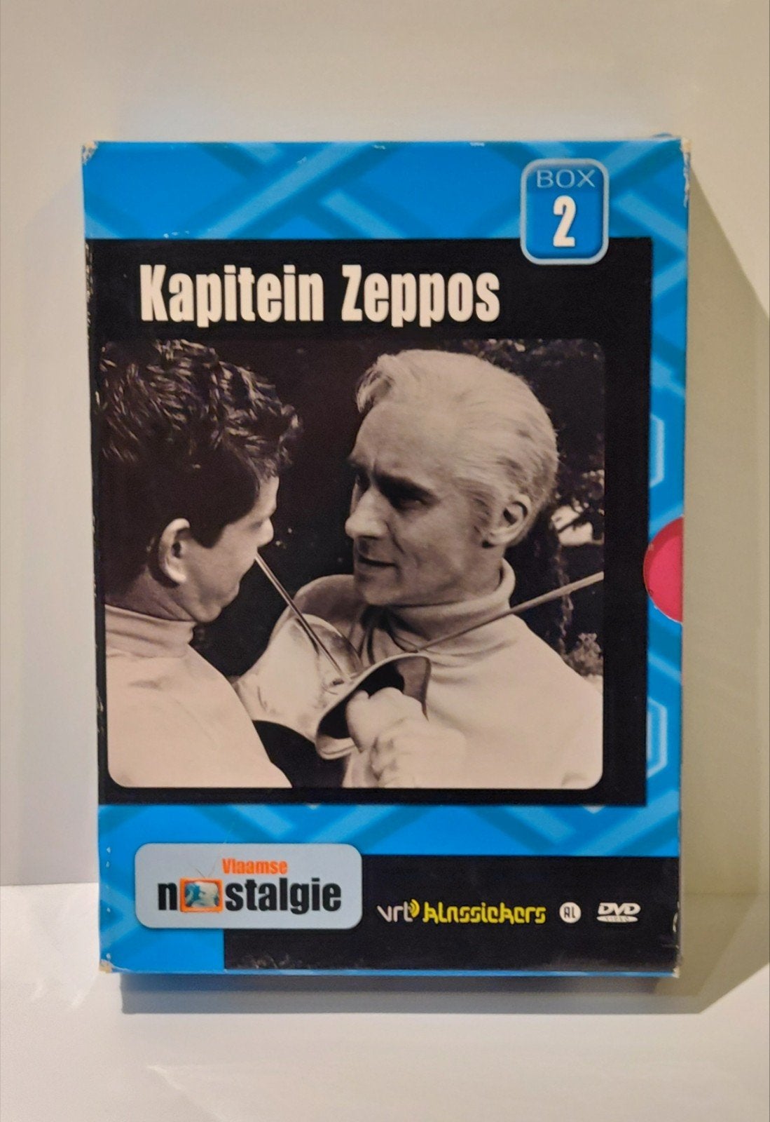 Kapitein Zeppos Box 2 Vlaamse Nostalgie DVD Rouffaer serie, Bonusmateriaal, Alle leeftijden, Nederlands, Zo goed als nieuw
