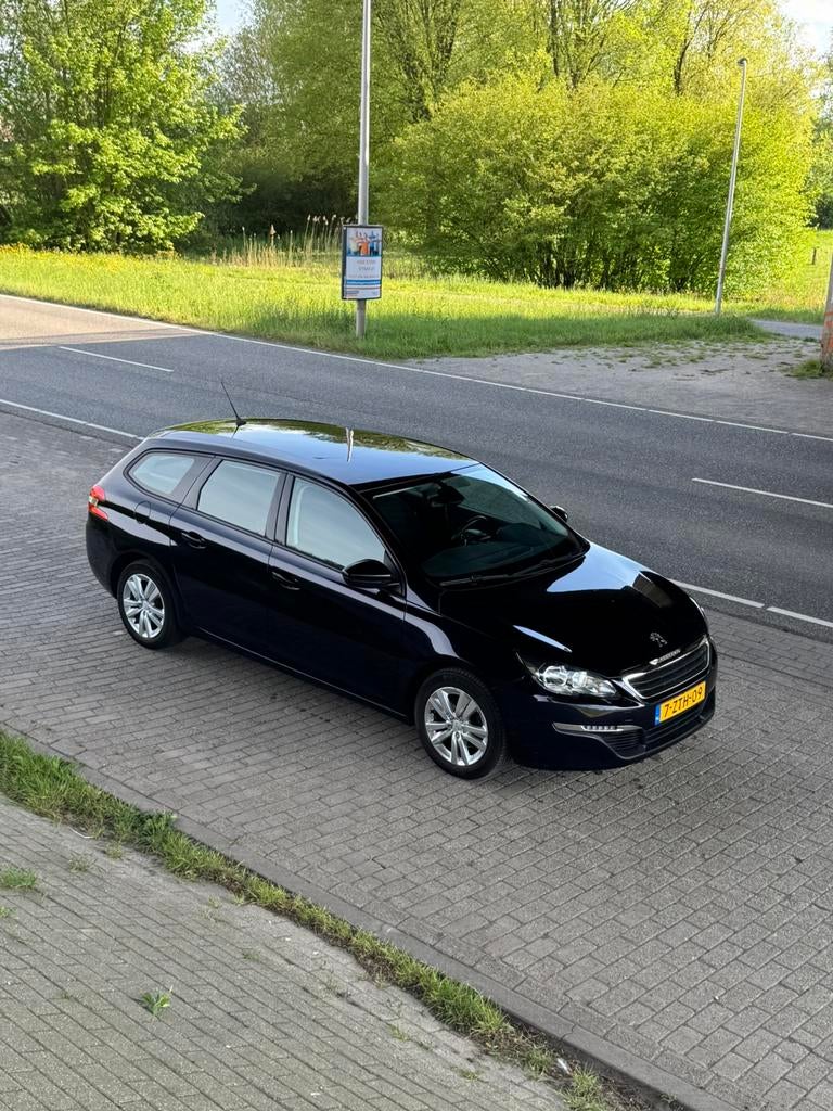 Peugeot 308 1.2 E-thp 81KW/110PK SW 2015 Blauw, Auto's, 21 km/l, Zwart, 1199 cc, 1165 kg