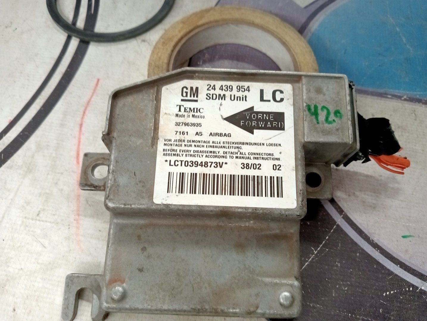 Airbag Module van een Opel Corsa, Gebruikt, -, -, Opel