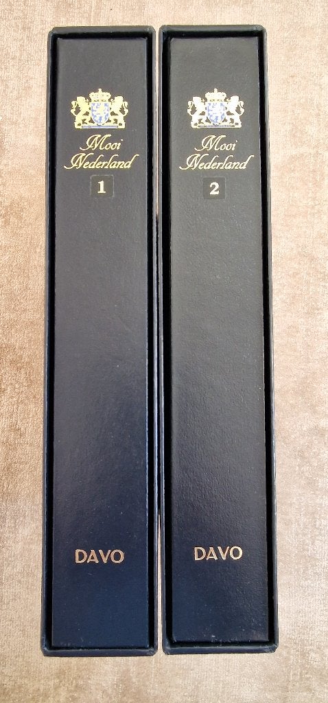 2 luxe DAVO Albums Mooi Nederland (2005 t/m 2019) LEEG, Ophalen of Verzenden, Verzamelalbum