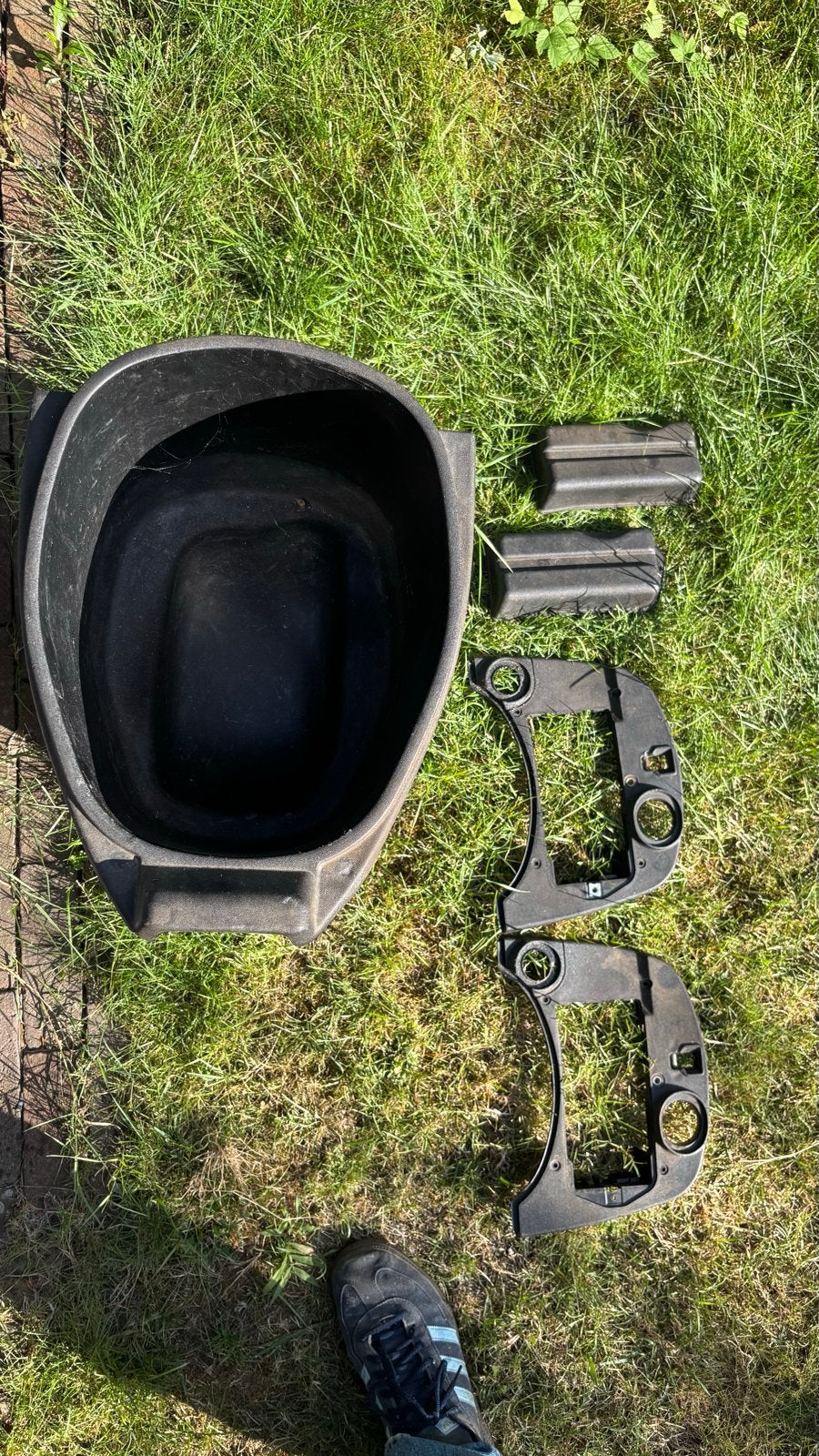 Vespa LX buddybakken €15,- P.S, Ophalen, Gebruikt, Kap, Vespa