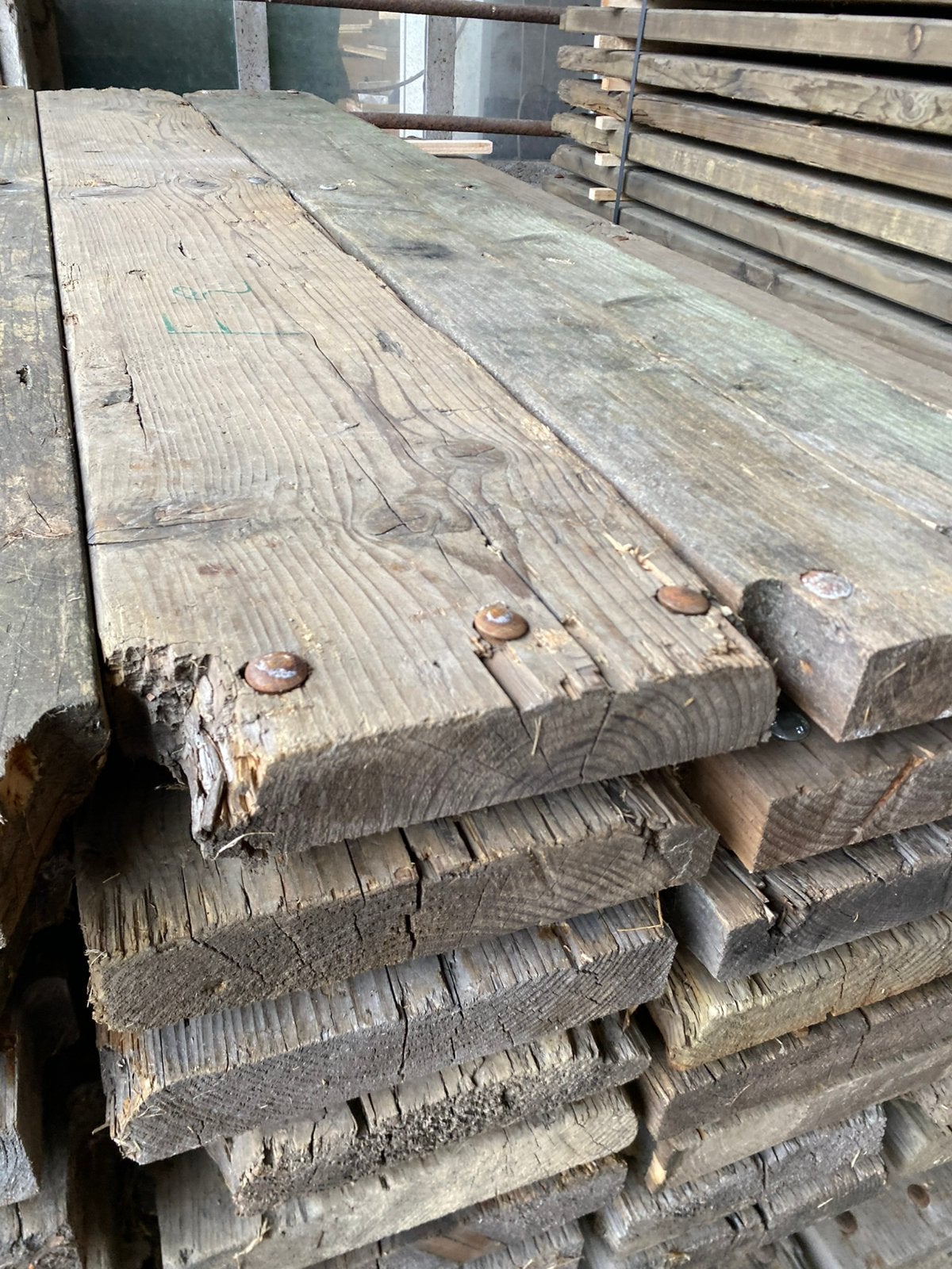 Oude vloer planken, Ophalen, 50 tot 150 cm, Zo goed als nieuw, 10 m² of meer