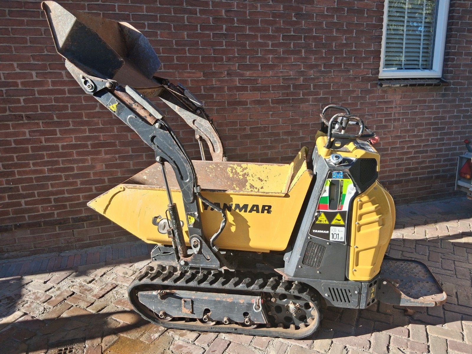 Yanmar C08 Rupsdumper, 600 uur, Ophalen of Verzenden