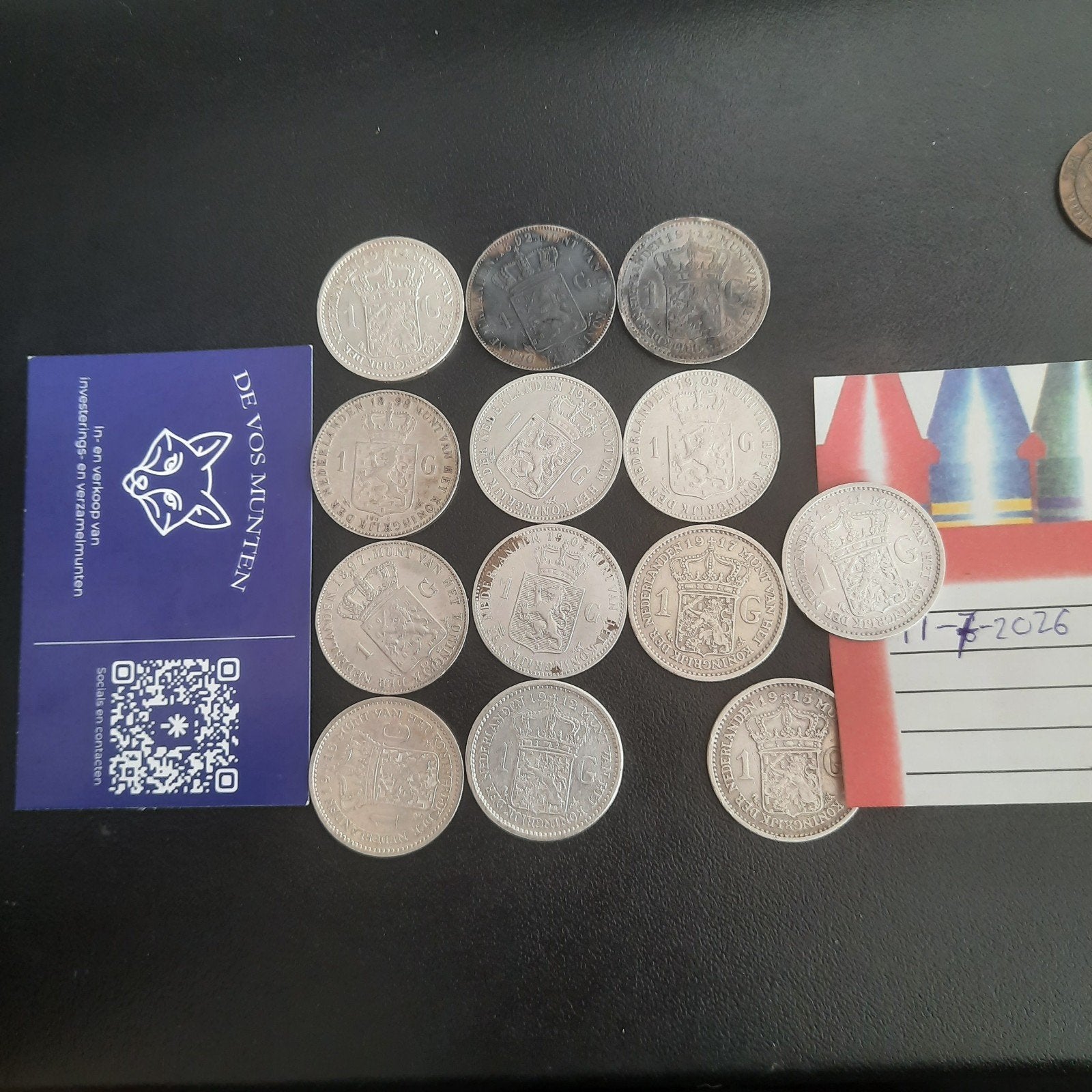 Bijna complete serie wilhelmina guldrns incl 1906, Postzegels en Munten, Ophalen of Verzenden, Koningin Wilhelmina